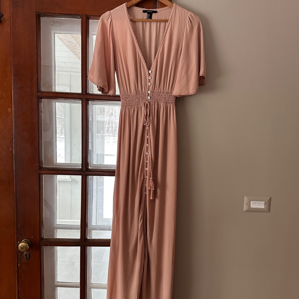 Blush Pink Maxi Dress
